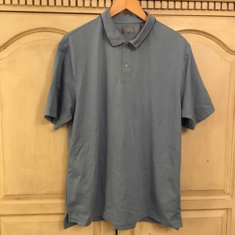 Men’s Izod Golf Light Blue Polo Shirt Size L